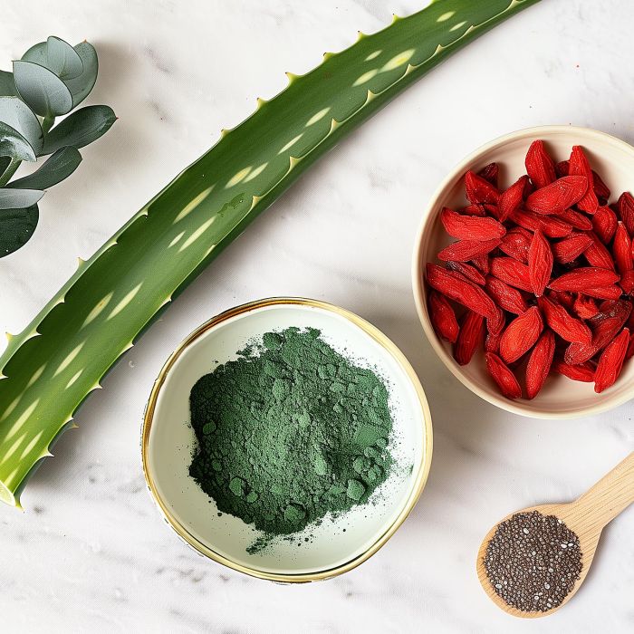 Moc superfoods – jak aloes, jagody goji i spirulina wspierają organizm.