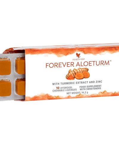 AloeTurm – Kurkuma z Cynkiem w Pastylkach Do Żucia